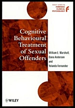 Cognitive Behavioural Treatment of Sexual Offenders - ISBN 9780471975663