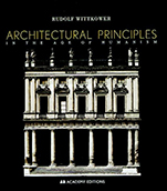 Architectural Principles in the Age of Humanism - ISBN 9780471977636