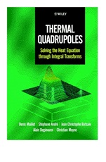 Thermal Quadrupoles: Solving the Heat Equation through Integral Transforms - ISBN 9780471983200