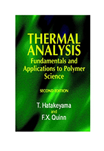 Thermal Analysis: Fundamentals and Applications to Polymer Science - ISBN 9780471983620