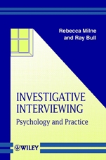 Investigative Interviewing: Psychology and Practice - ISBN 9780471987291