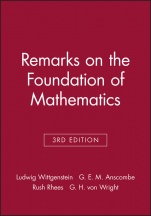 Remarks on the Foundation of Mathematics - ISBN 9780631125051