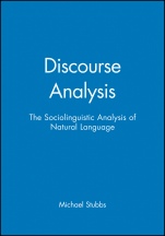 Discourse Analysis: The Sociolinguistic Analysis of Natural Language - ISBN 9780631127635