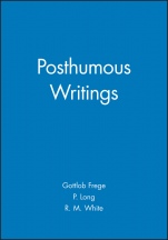 Posthumous Writings - ISBN 9780631128359