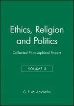 Ethics, Religion and Politics: Collected Philosophical Papers, Volume 3 - ISBN 9780631129424