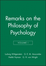 Remarks on the Philosophy of Psychology, Volume 1 - ISBN 9780631130611