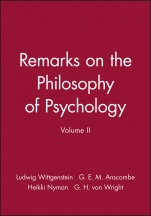 Remarks on the Philosophy of Psychology, Volume II - ISBN 9780631130628
