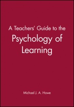 A Teachers Guide to the Psychology of Learning - ISBN 9780631135784