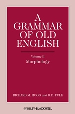 A Grammar of Old English, Volume 2: Morphology - ISBN 9780631136712