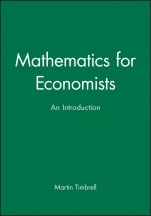 Mathematics for Economists: An Introduction - ISBN 9780631140863