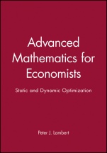 Advanced Mathematics for Economists: Static and Dynamic Optimization - ISBN 9780631141396