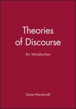 Theories of Discourse: An Introduction - ISBN 9780631148395