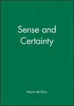 Sense and Certainty - ISBN 9780631157861