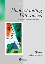 Understanding Utterances: An Introduction to Pragmatics - ISBN 9780631158677