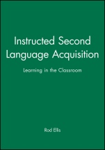 Instructed Second Language Acquisition: Learning in the Classroom - ISBN 9780631162025