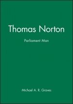 Thomas Norton: Parliament Man - ISBN 9780631167990