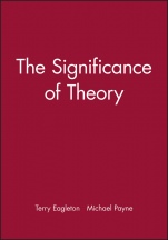 The Significance of Theory - ISBN 9780631172710