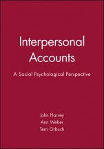 Interpersonal Accounts: A Social Psychological Perspective - ISBN 9780631175926