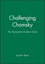 Challenging Chomsky: The Generative Garden Game - ISBN 9780631180272