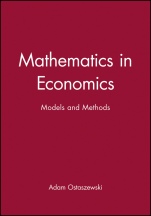 Mathematics in Economics: Models and Methods - ISBN 9780631180562