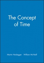 The Concept of Time - ISBN 9780631184256