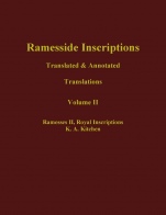 Ramesside Inscriptions: Translated and Annotated, Translations Ramesses II, Royal Inscriptions - ISBN 9780631184270