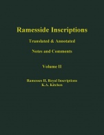 Ramesside Inscriptions: Translated and Annotated, Notes and Comments Ramesses II, Royal Inscriptions - ISBN 9780631184355