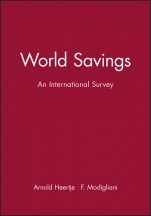 World Savings: An International Survey - ISBN 9780631185215