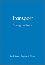 Transport: Strategy and Policy - ISBN 9780631186397