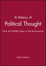 A History of Political Thought: From the Middle Ages to the Renaissance - ISBN 9780631186526