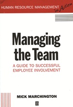 Managing the Team: A Guide to Successful Employee Involvement - ISBN 9780631186779