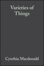 Varieties of Things: Foundations of Contemporary Metaphysics - ISBN 9780631186953