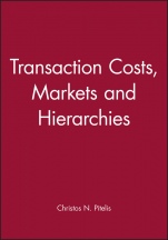 Transaction Costs, Markets and Hierarchies - ISBN 9780631188988