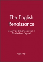 The English Renaissance: Identity and Representation in Elizabethan England - ISBN 9780631190295