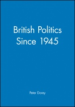 British Politics since 1945 - ISBN 9780631190752