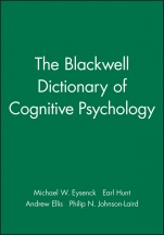 The Blackwell Dictionary of Cognitive Psychology - ISBN 9780631192572