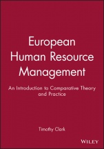 European Human Resource Management: An Introduction to Comparative Theory and Practice - ISBN 9780631193678