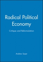 Radical Political Economy: Critique and Reformulation - ISBN 9780631193753