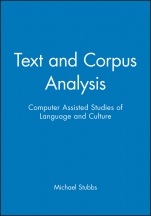 Text and Corpus Analysis: Computer Assisted Studies of Language and Culture - ISBN 9780631195122