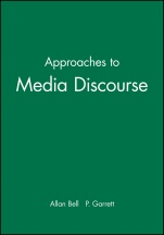 Approaches to Media Discourse - ISBN 9780631198888