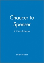 Chaucer to Spenser: A Critical Reader - ISBN 9780631199373