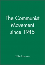 The Communist Movement since 1945 - ISBN 9780631199717