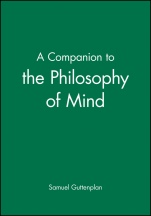 A Companion to the Philosophy of Mind - ISBN 9780631199960