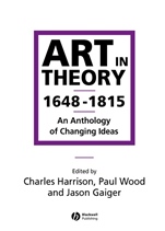 Art in Theory 1648–1815: An Anthology of Changing Ideas - ISBN 9780631200642