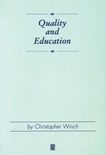 Quality and Education - ISBN 9780631200857