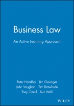 Business Law: An Active Learning Approach - ISBN 9780631201830