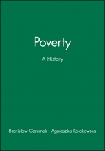 Poverty: A History - ISBN 9780631205296