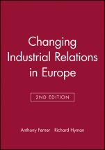 Changing Industrial Relations in Europe - ISBN 9780631205517