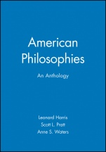 American Philosophies: An Anthology - ISBN 9780631210016