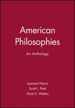American Philosophies: An Anthology - ISBN 9780631210023